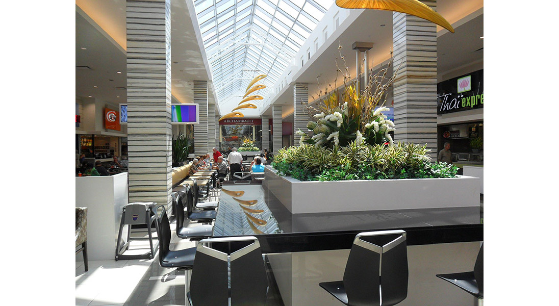 Champlain Mall Interior Landscaping