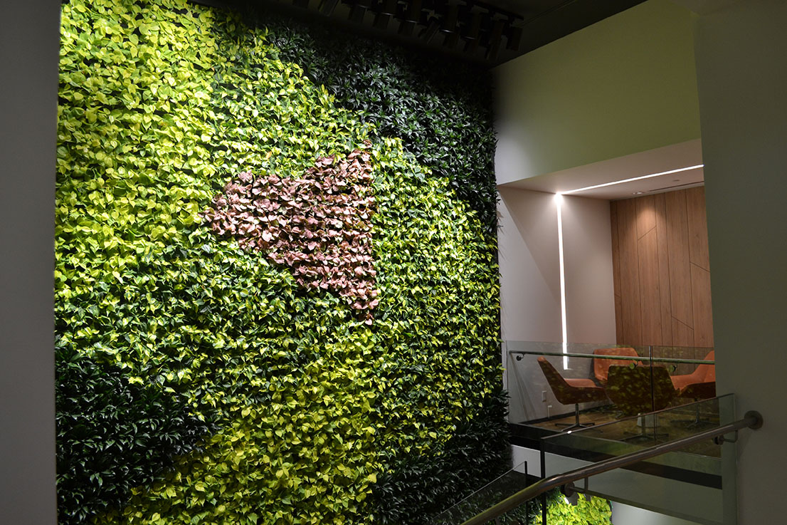 Desjardins Green wall