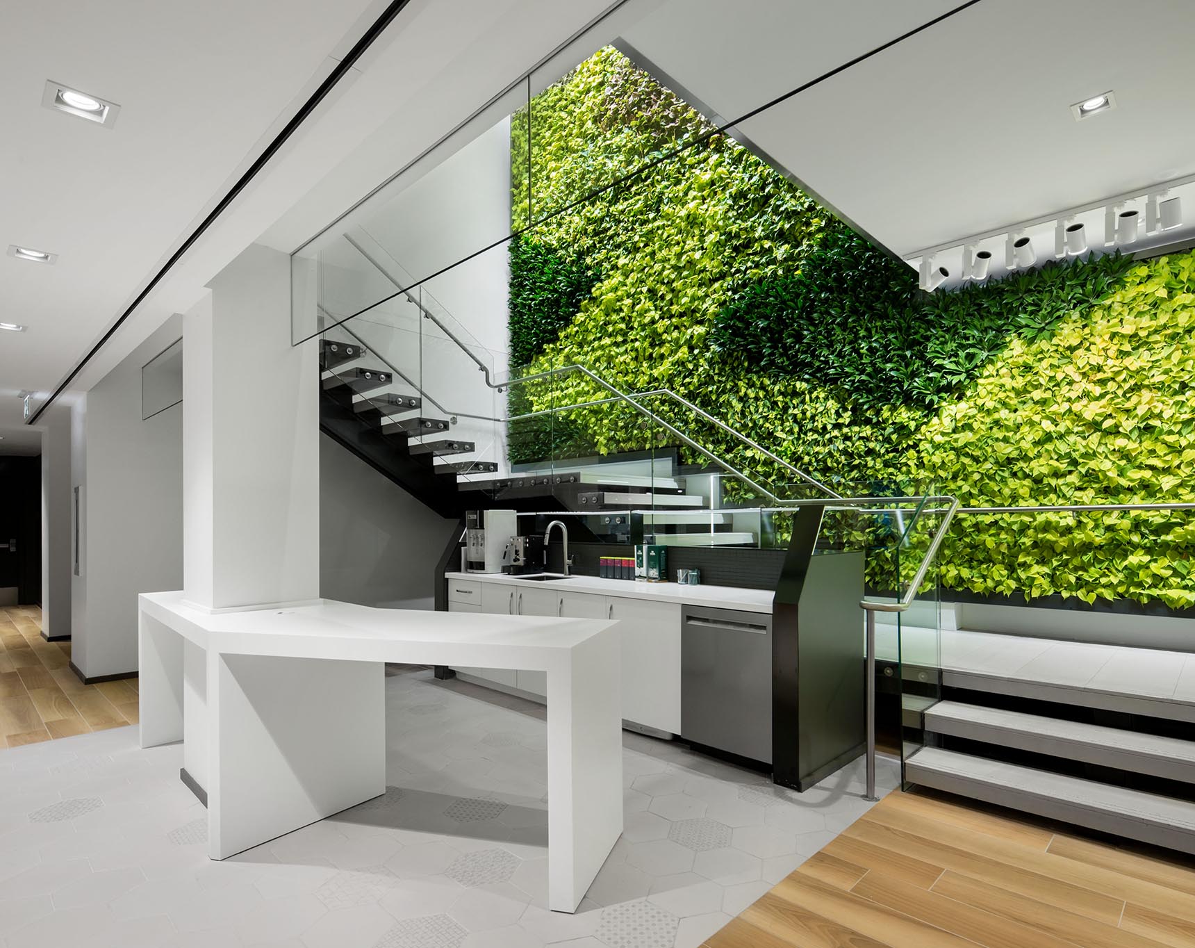 Desjardins Green wall