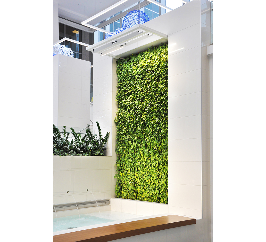 Sun Life Green Wall