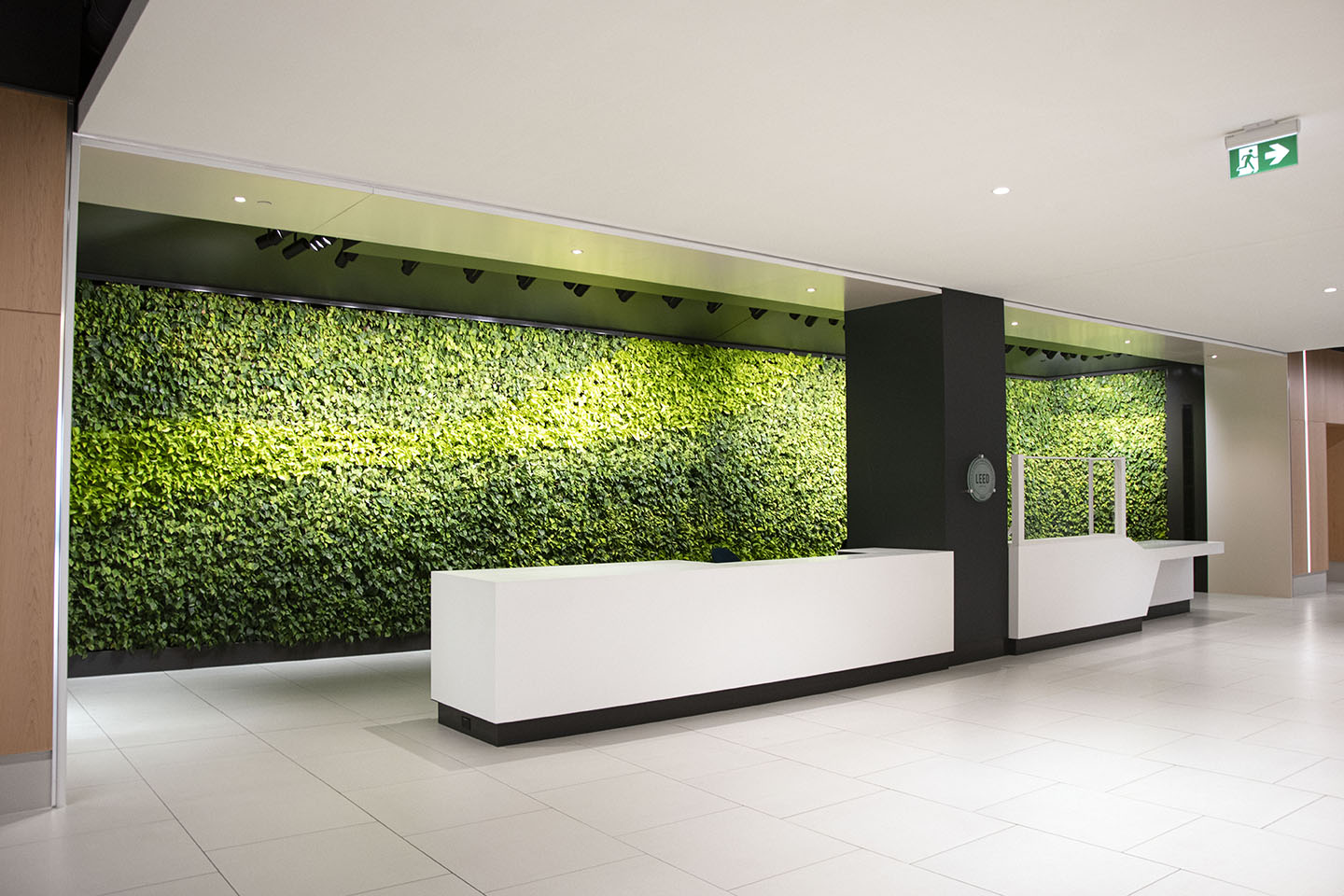 Bonaventure Green Wall